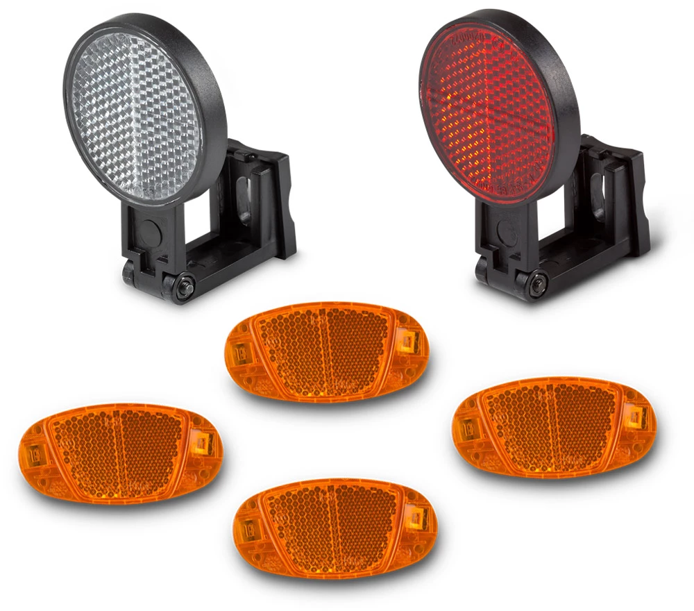 RFR Kit De Réflecteurs Pour Fixation Sur Frein/fourche (StVZO)