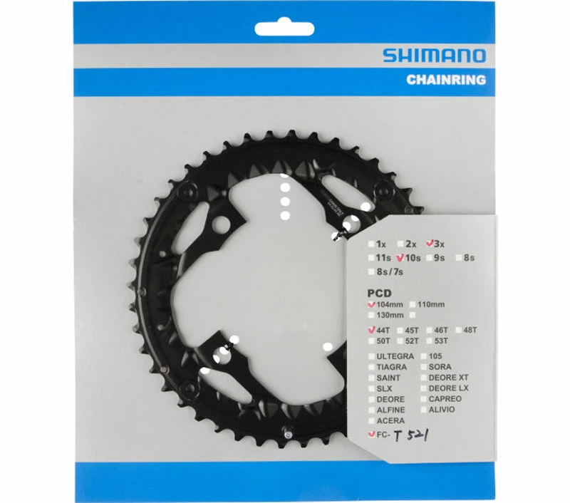 Shimano Plateau Pour FC-T521 44/32/24 Dents – Image 3